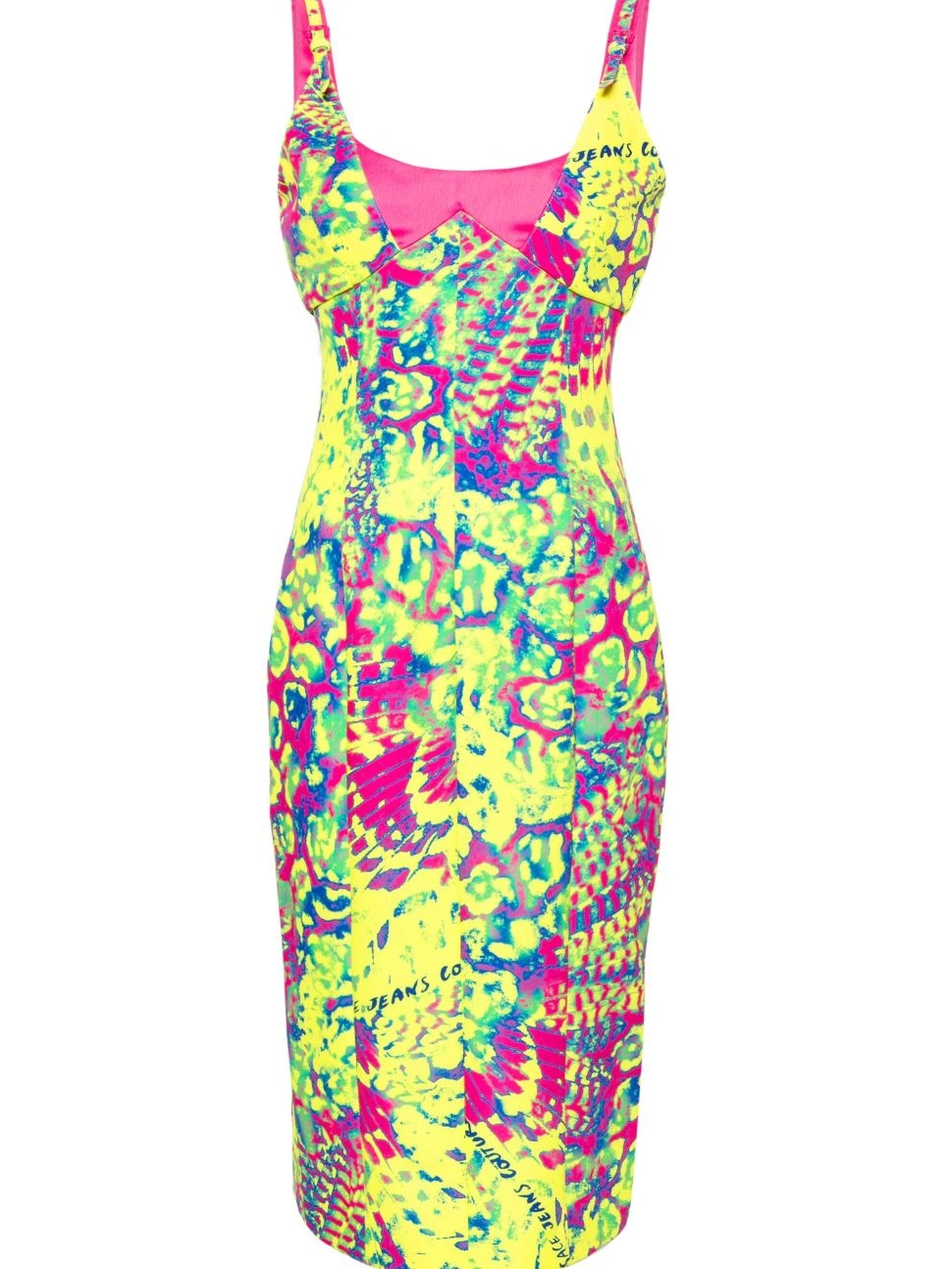 Cheap Couture bodycon dress Versace Animalier midi Jeans Women 0416